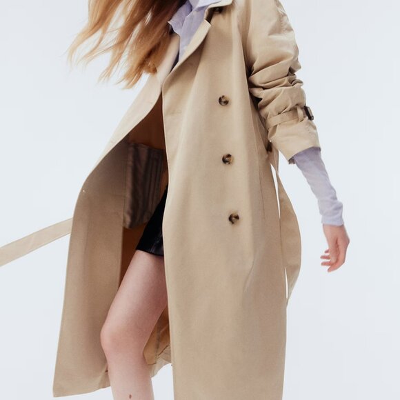 Twill Trench Coat- H&M - Picture 5 of 8